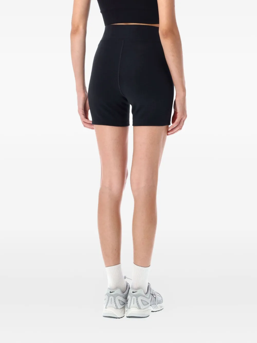 Nike high-waist performance shorts - Zwart