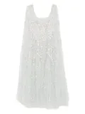 Needle & Thread Versailles Ditsy gown - Green