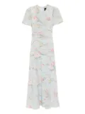 Needle & Thread pompadour garden dress - Blue