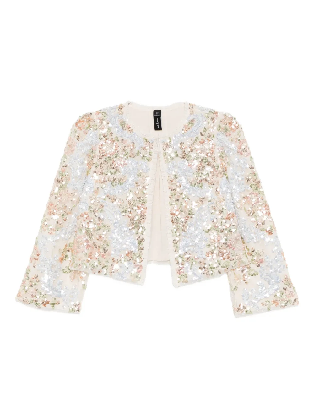 Needle & Thread Jack met barokbloemenprint Beige