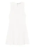 alice + olivia Adley mini dress - White