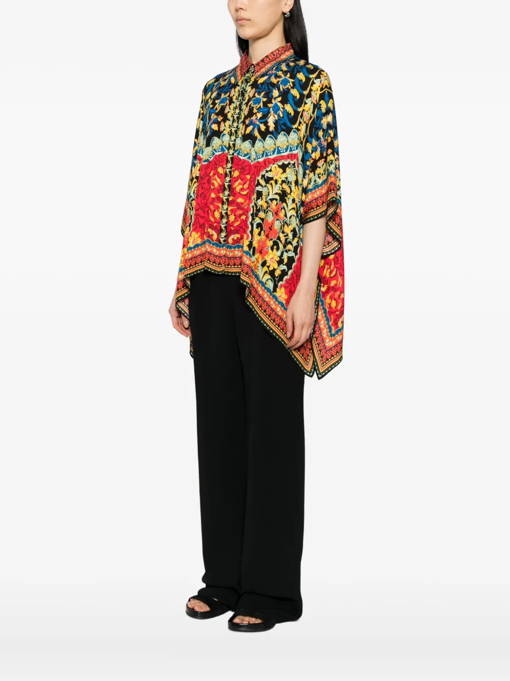alice + olivia Deanne top Zwart