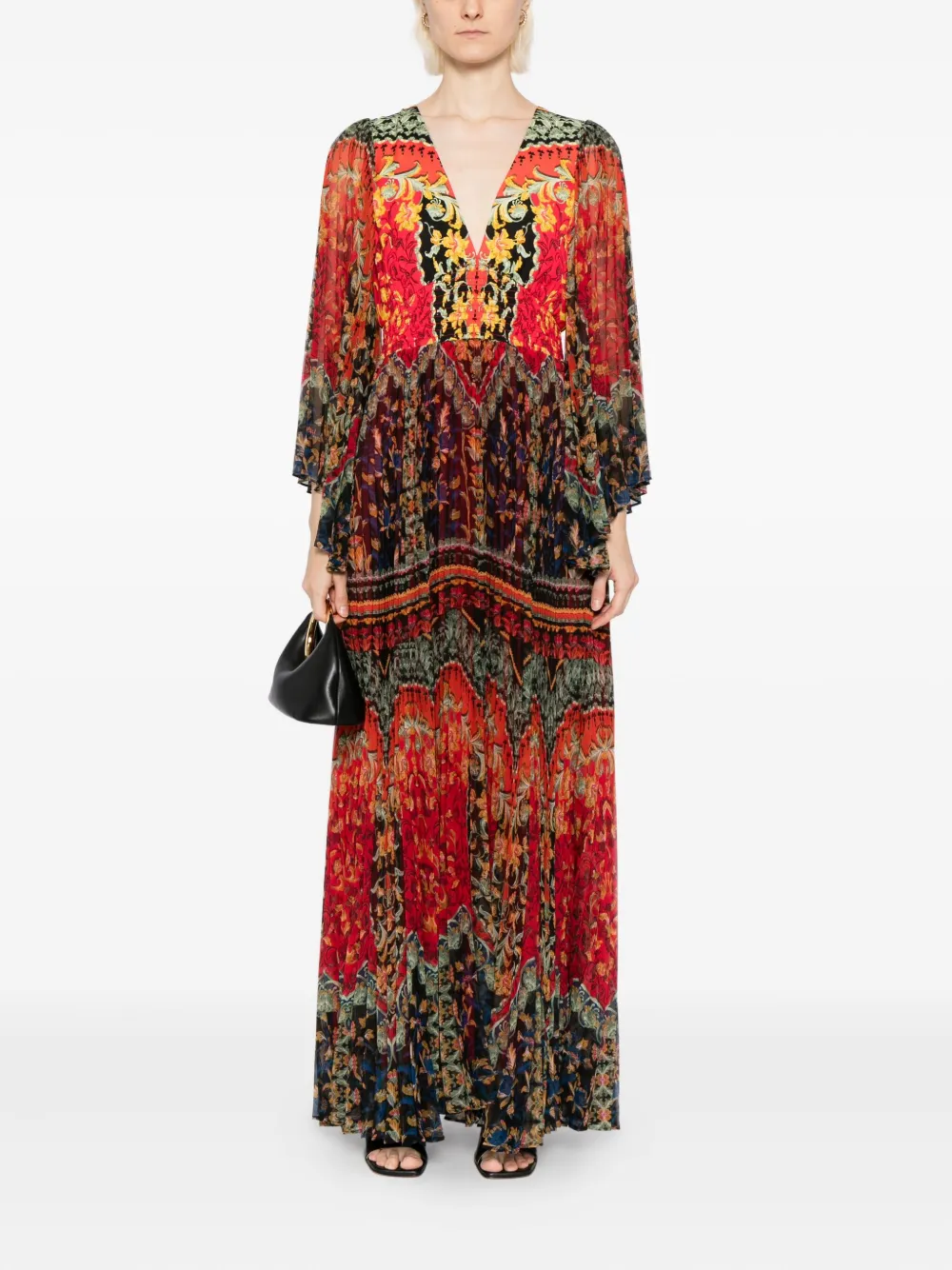 Alice + olivia Bennet maxi-jurk - Rood
