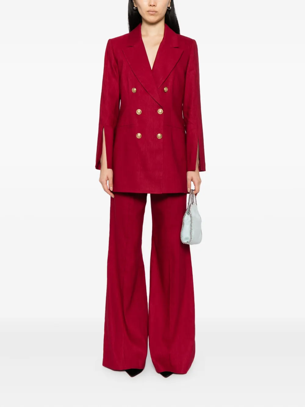 Alice And Olivia Wide-leg Trousers In Pink