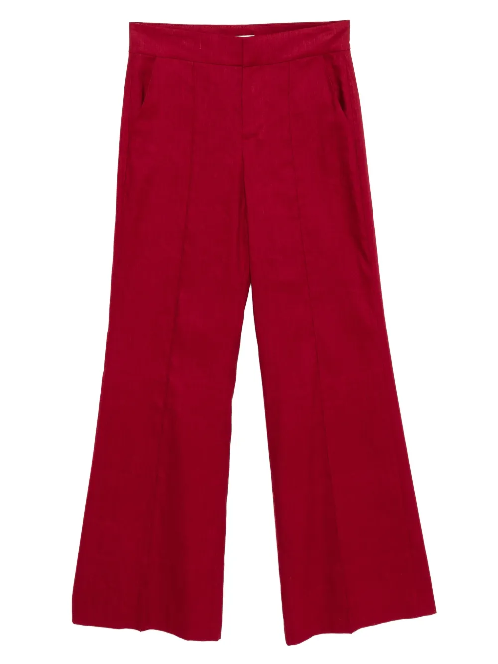 Alice + olivia Broek met wijde pijpen Rood