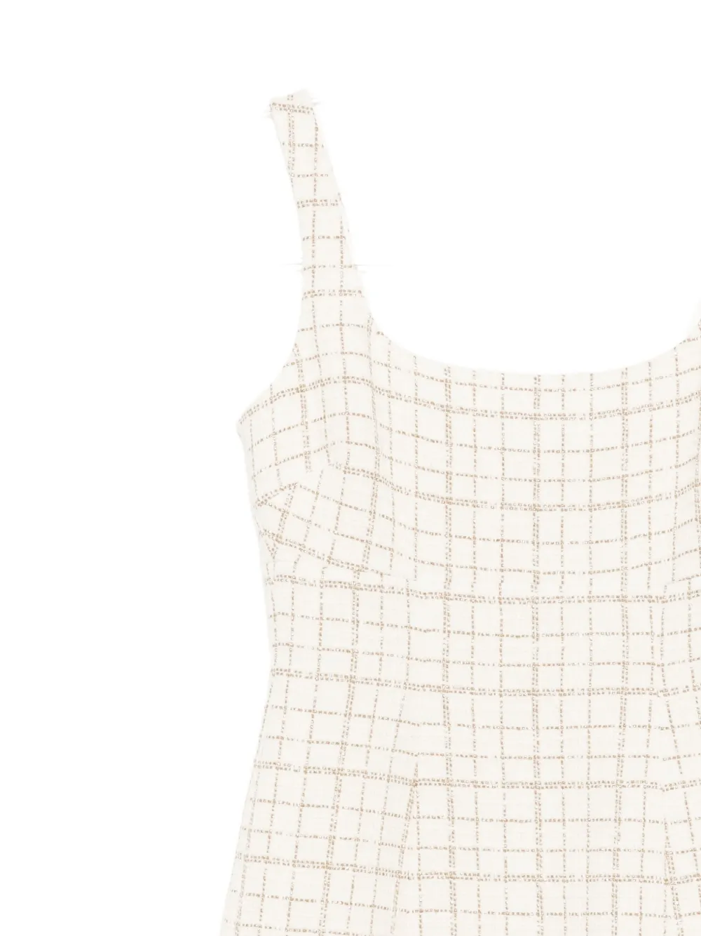 Veronica Beard Bridgitte mini dress Beige