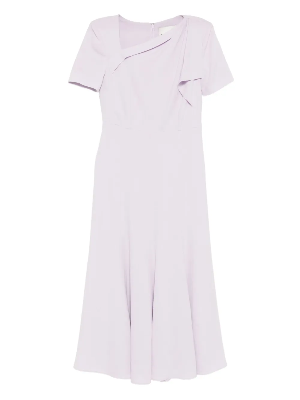 Roland Mouret Jurk met open schouders Paars
