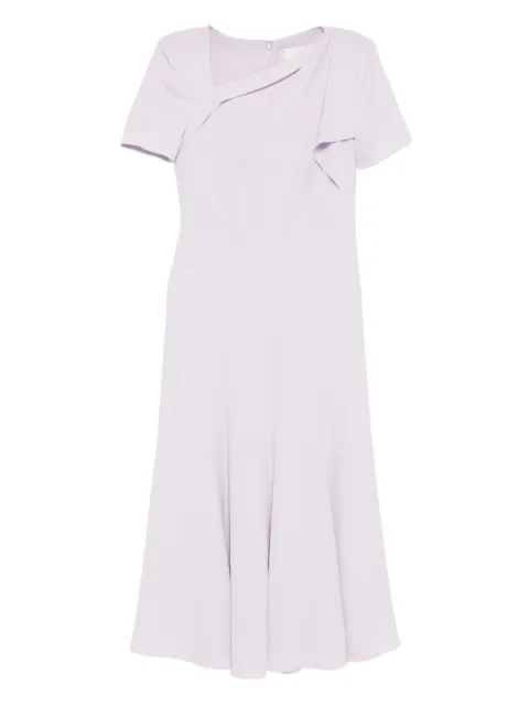 Roland Mouret light cady shoulder dress