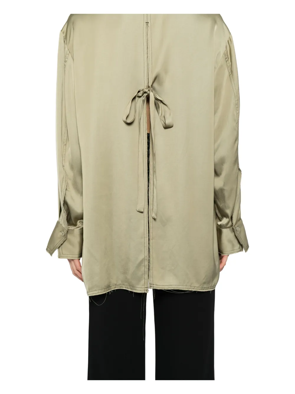 Day Birger Et Mikkelsen Strong Open-back Shirt In Green