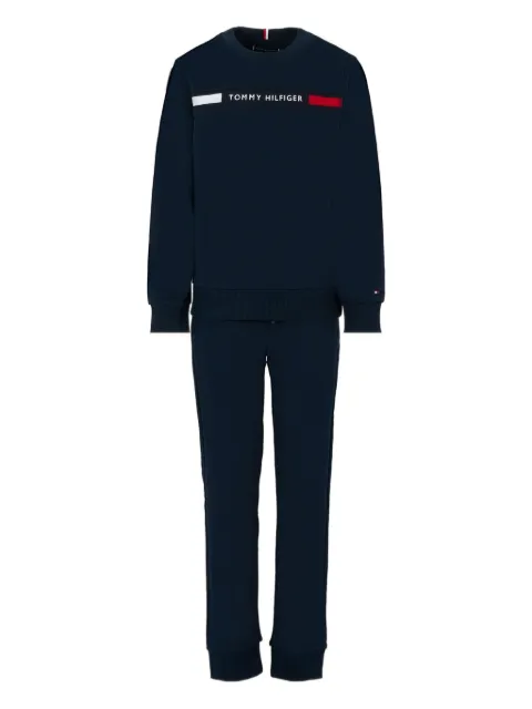 Tommy Hilfiger Junior logo-detail tracksuit set (set of two)