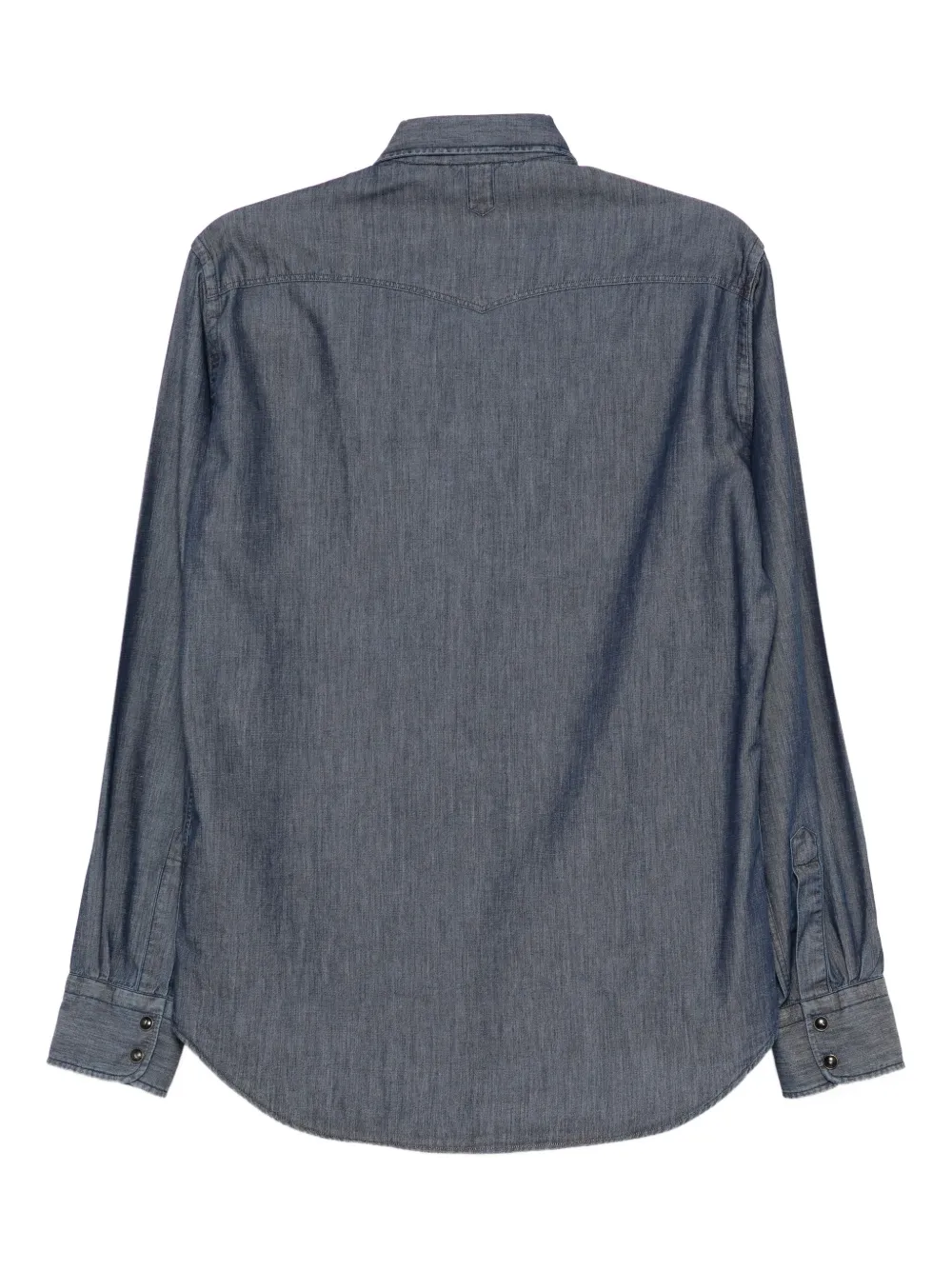 Canali Denim overhemd - Blauw