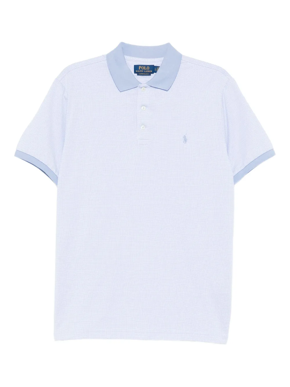 Polo Ralph Lauren puppytooth Polo shirt | Blue | Image 1