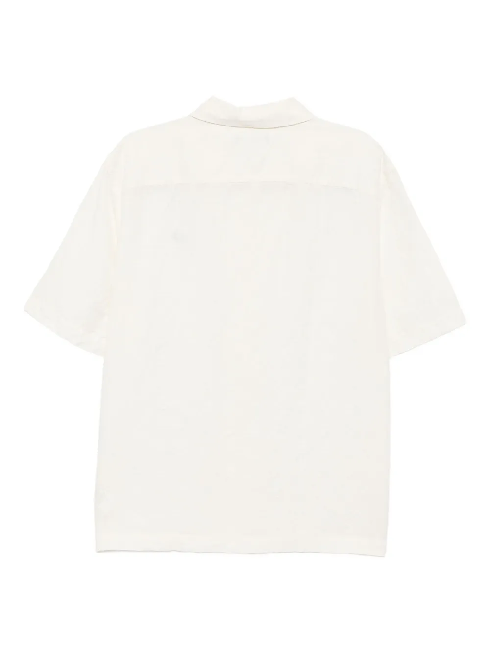 Fred Perry Overhemd met geborduurd logo - Beige