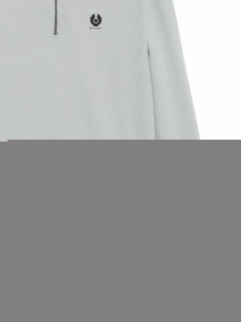 Belstaff Sweater met rits Grijs