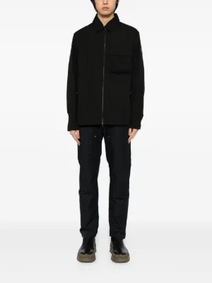 ベルスタッフ ブラウン ファー付き キルティングジャケット 42