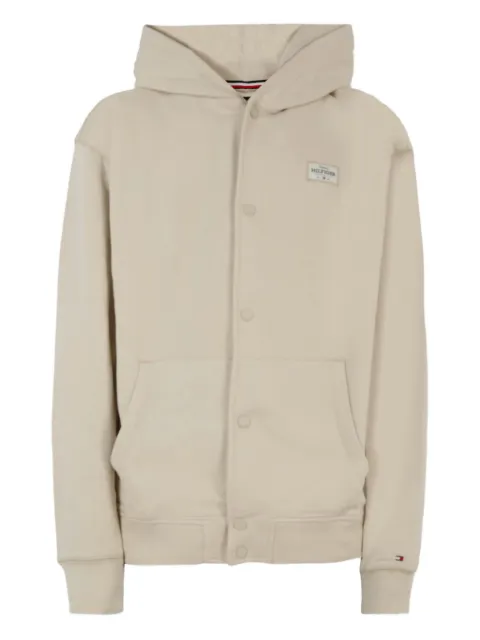 Tommy Hilfiger Junior Hoodie mit Knopfverschluss