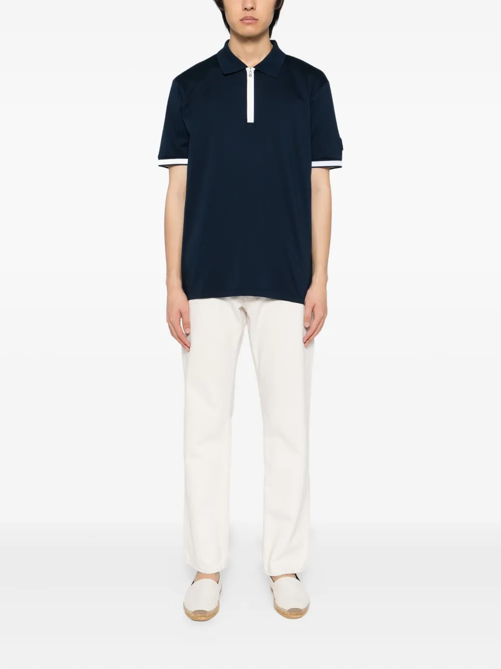 SANDBANKS Poloshirt met korte mouwen - Blauw
