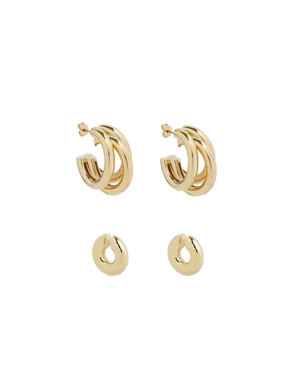 Rabanne Triple oorbellenset - Goud