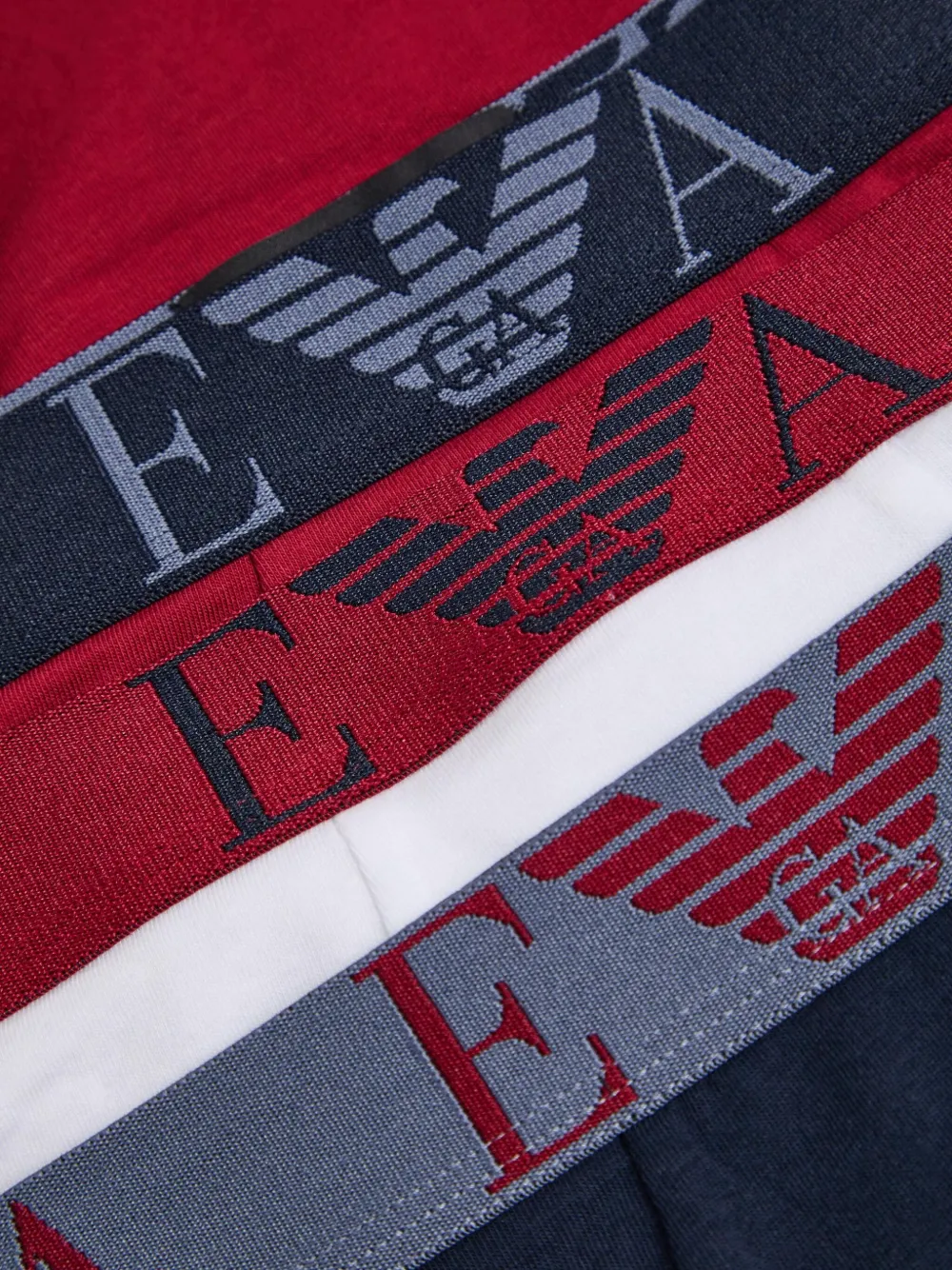 Emporio Armani logo-jacquard boxers (pack of three) | Image 2