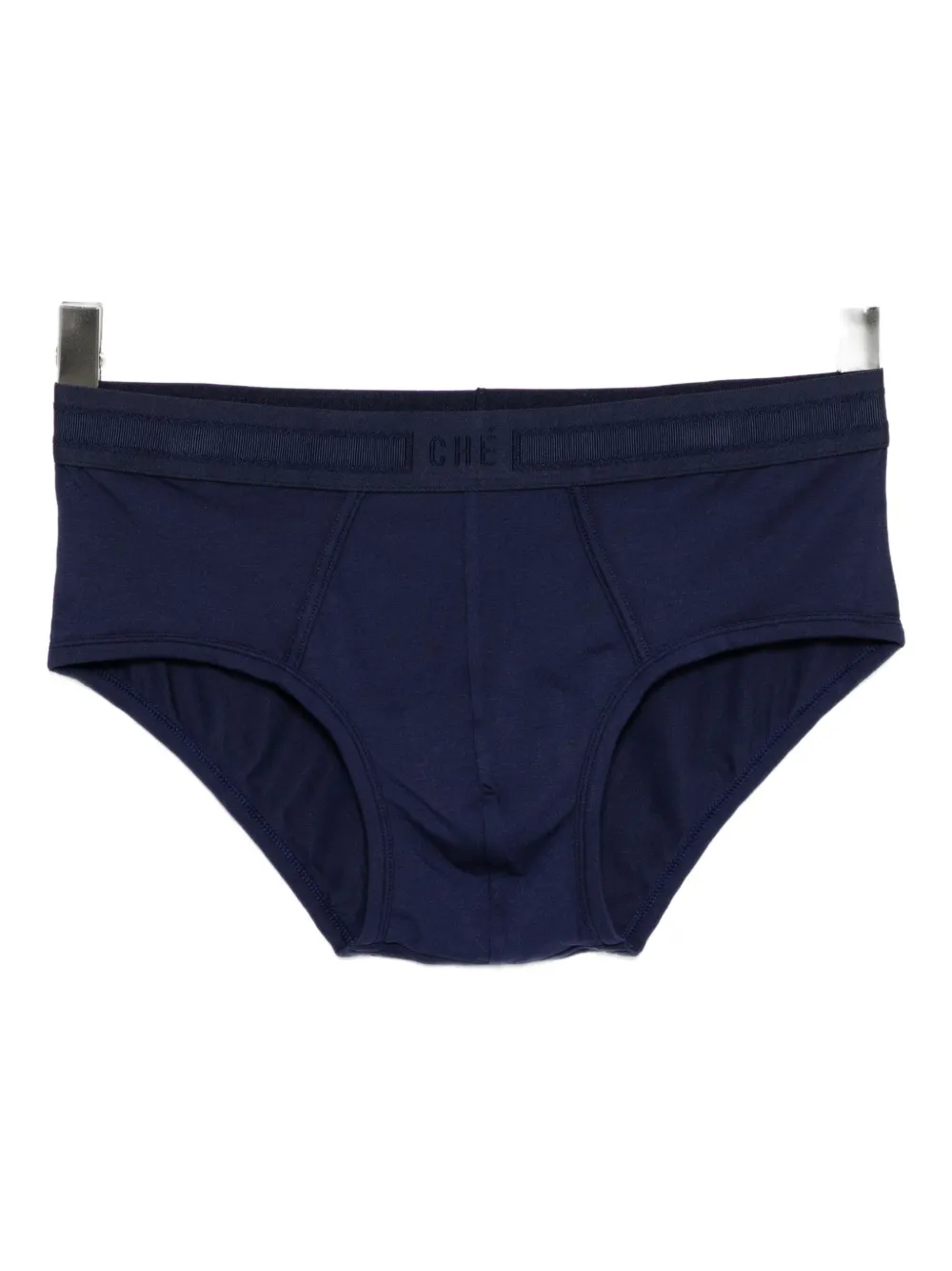 Che Logo-waistband Briefs (set Of Three) In Blue