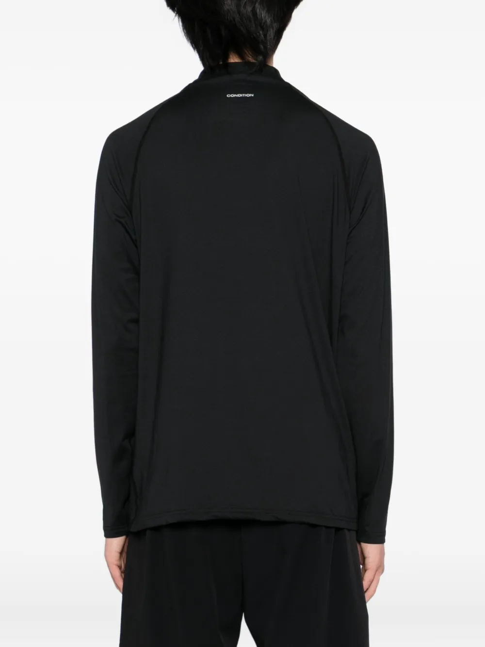 CONDITION WEAR Core top met rits Zwart