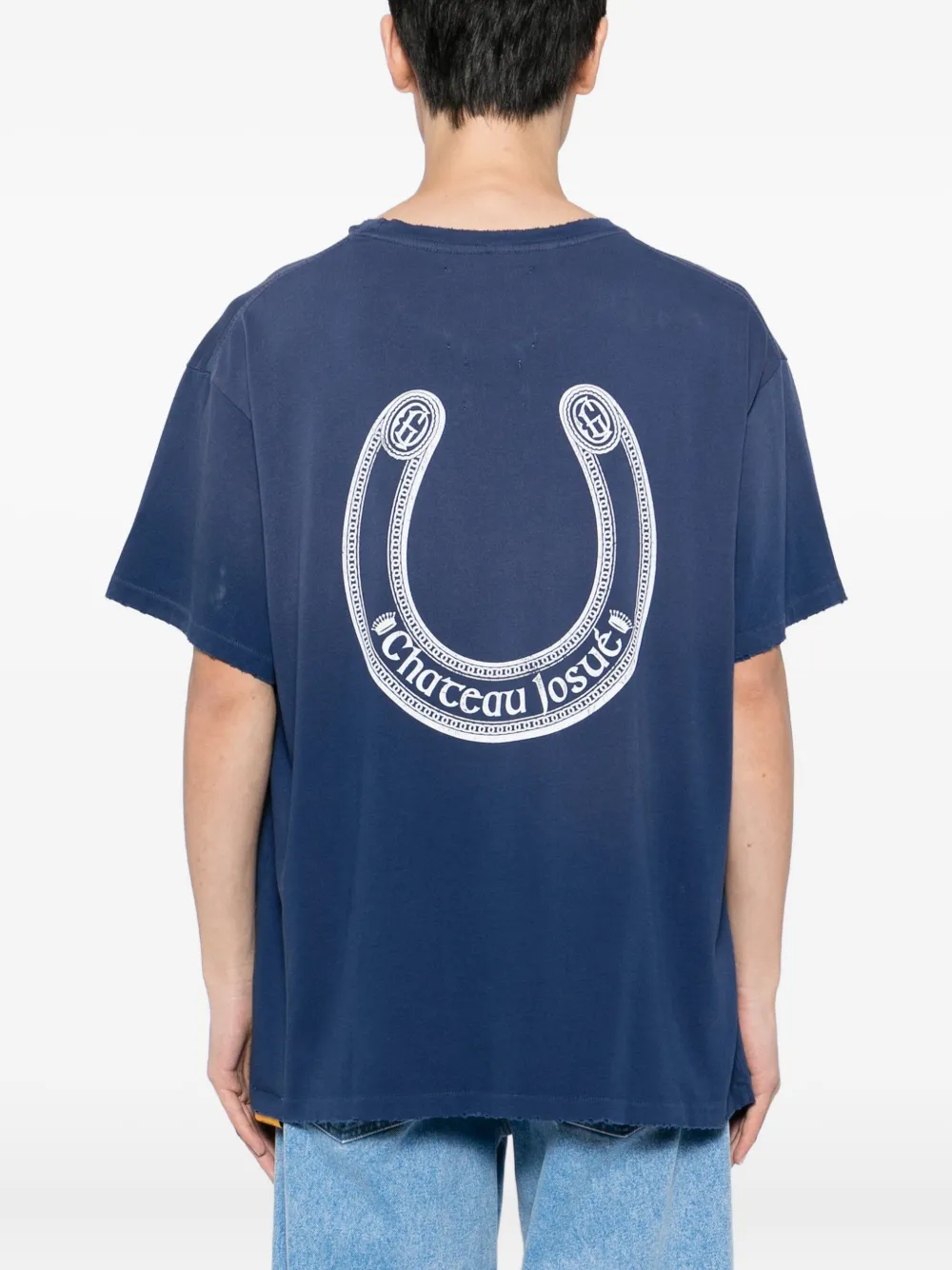 GALLERY DEPT. Chateau Ranch T-shirt Blauw