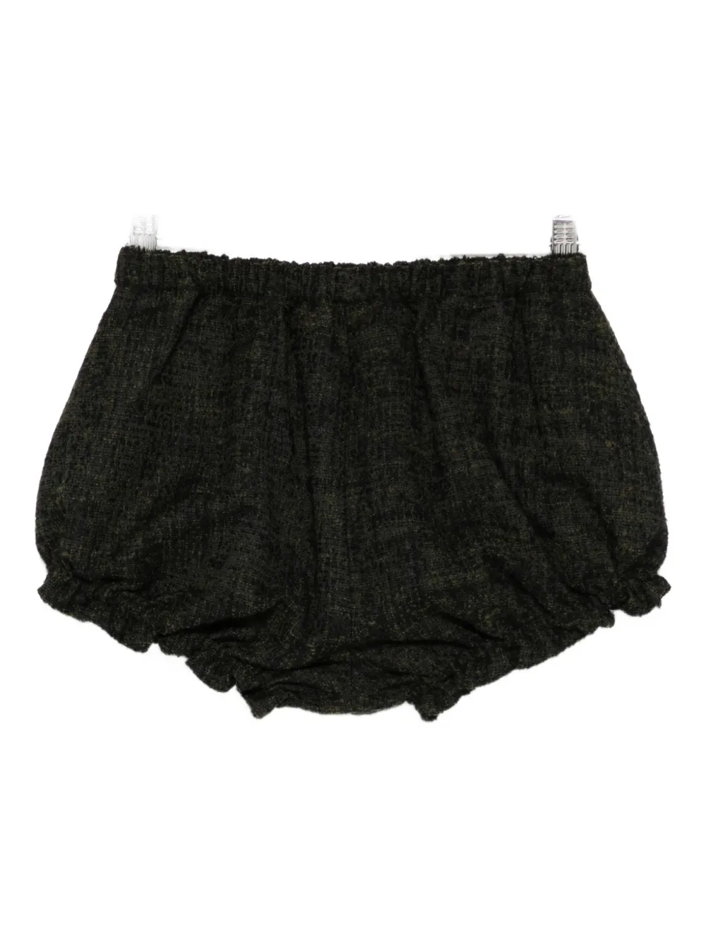 Shushu-tong Ruffled Shorts In Black