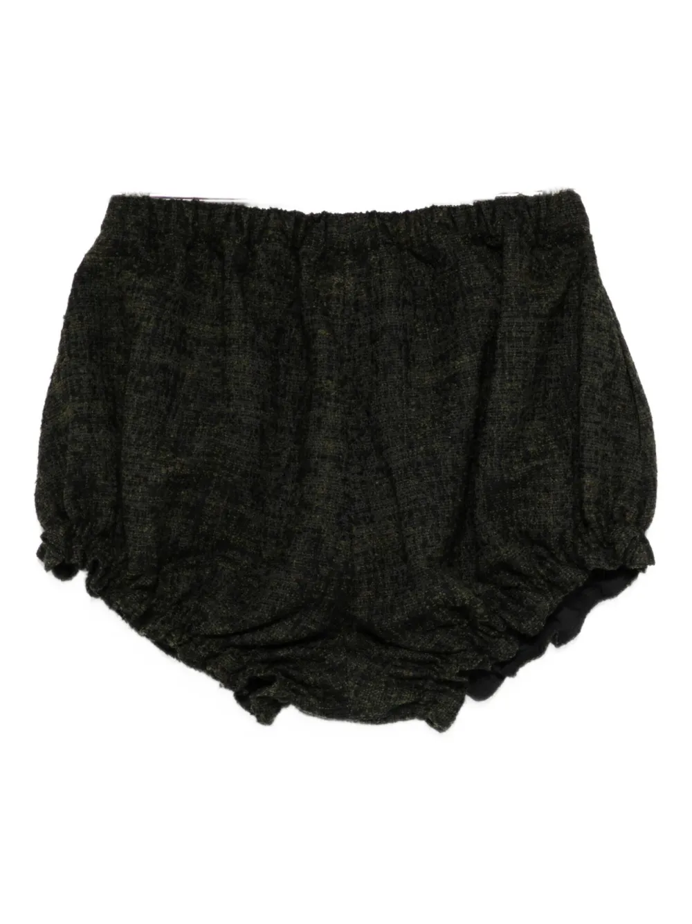 Shushu-tong Ruffled Shorts In Black