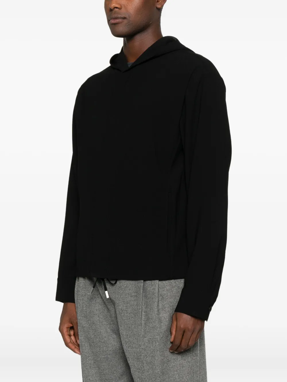 Simkhai Drawstring Hoodie In Black