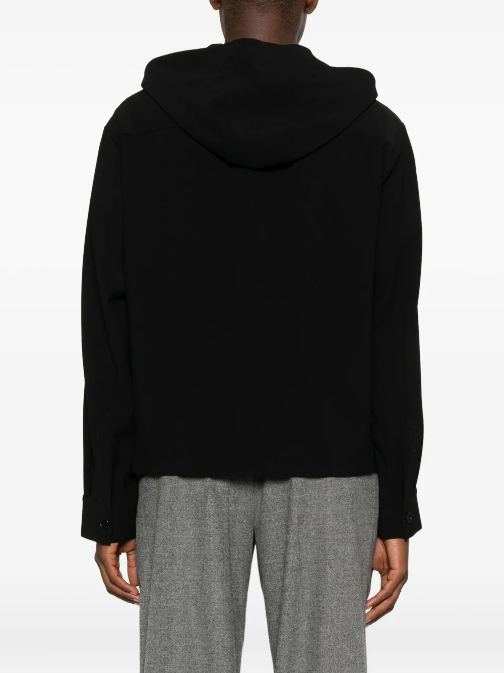 Simkhai Drawstring Hoodie In Black