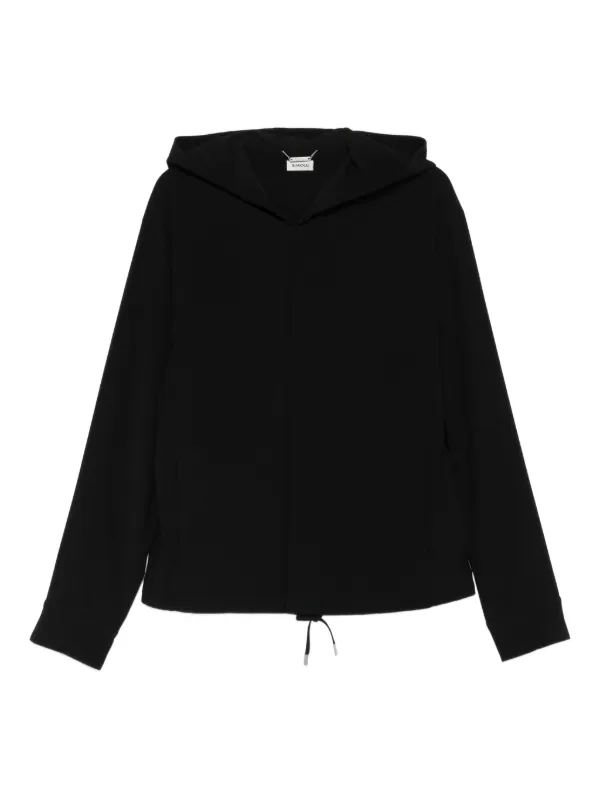 Simkhai Drawstring Hoodie in Black