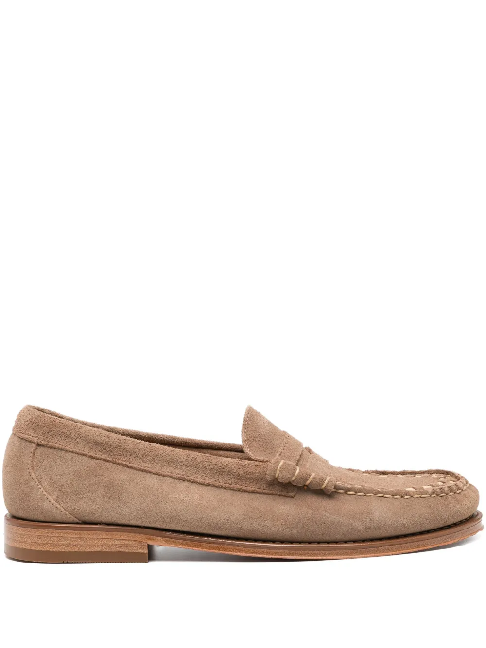 G.h.bass Larson Weejuns Loafers In Brown