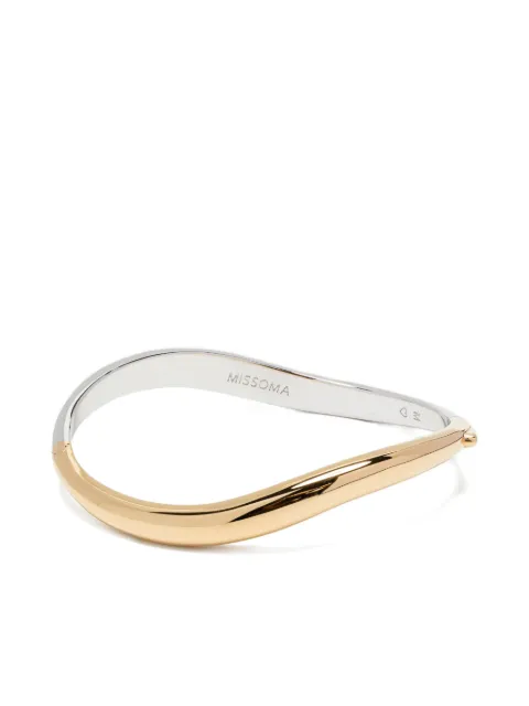 Missoma Savi Signature hinged bangle