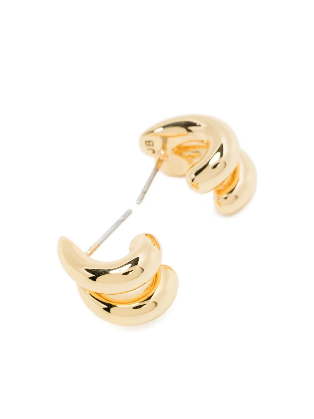 Jenny Bird Mini Florence 14kt Gold-plated Hoop Earrings In Gold