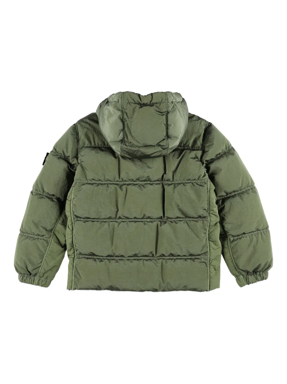Stone Island Junior quilted paddedl jacket Groen