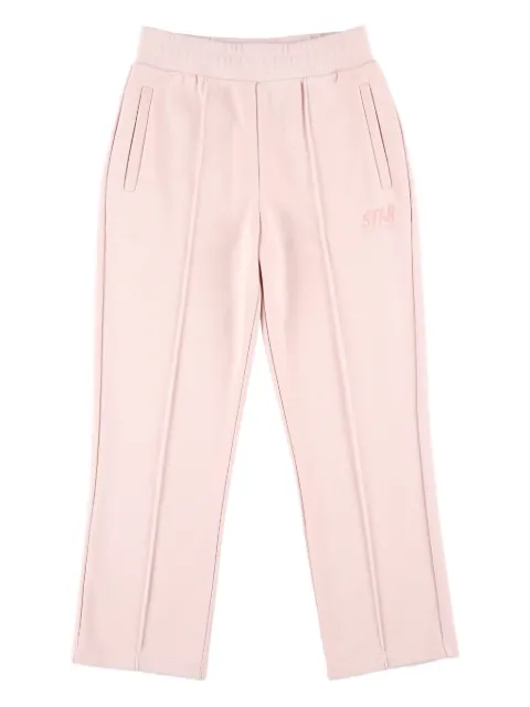 Golden Goose Kids star-embroidered panelled trousers