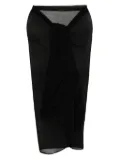 AWAY THAT DAY Santorini sarong - Black