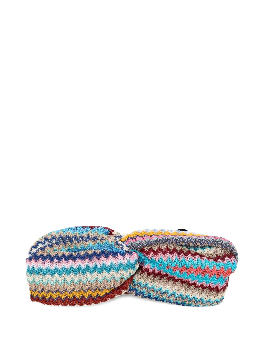 Missoni Gebreide Haarband Blauw
