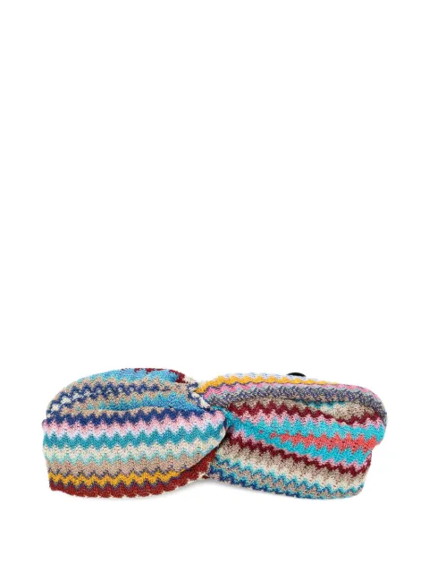 Missoni knitted headband