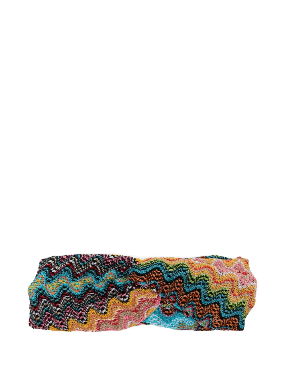 Missoni Gebreide Haarband Roze