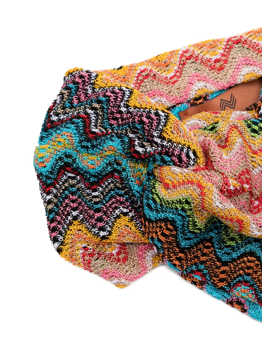 Missoni Gebreide Haarband Roze