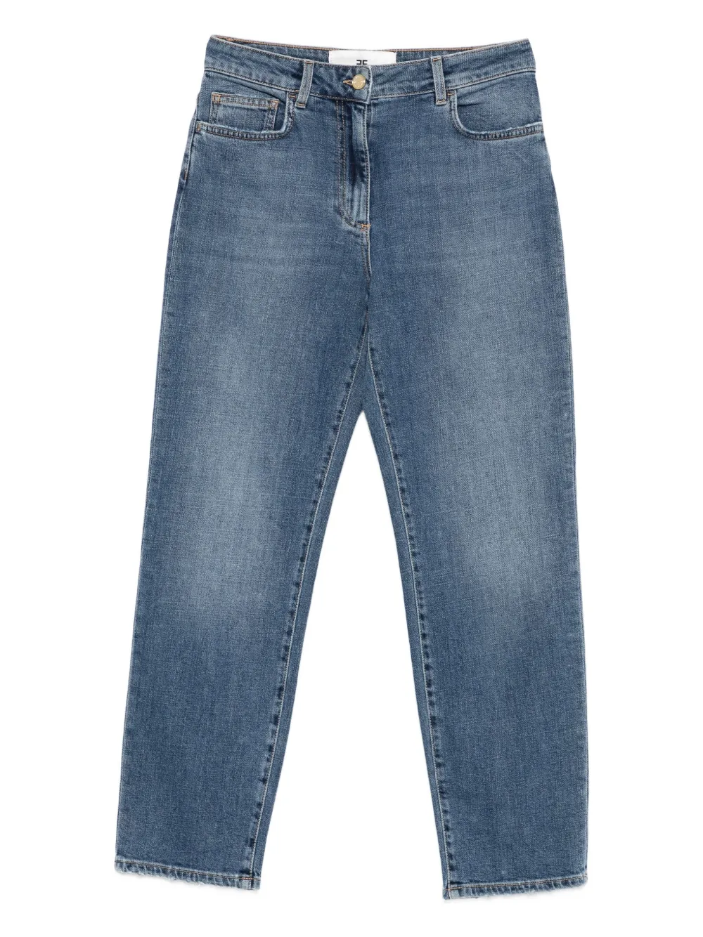 Elisabetta Franchi cotton-blend jeans Blauw