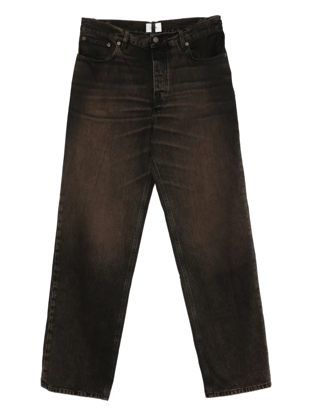 Haikure Jeans met vijf zakken Bruin