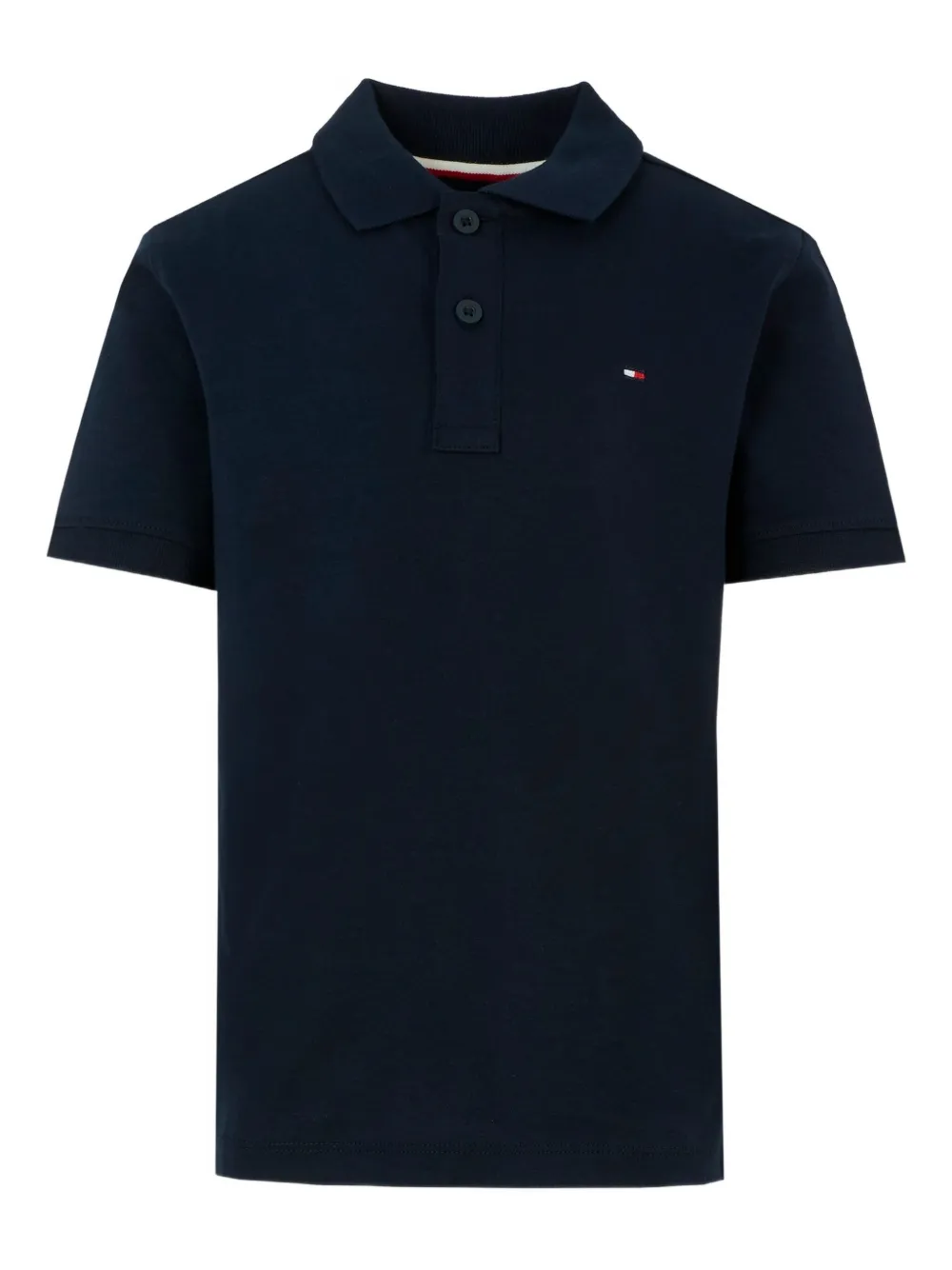 Tommy Hilfiger Junior Kids' Short-sleeve Polo Shirt In Blue