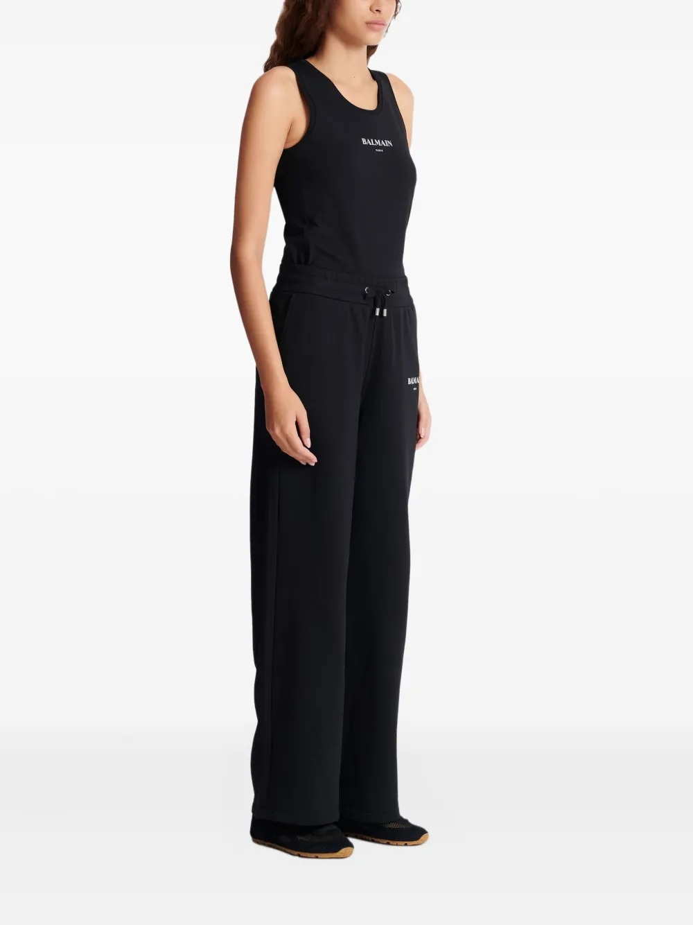 Balmain Trainingsbroek met logoprint Zwart
