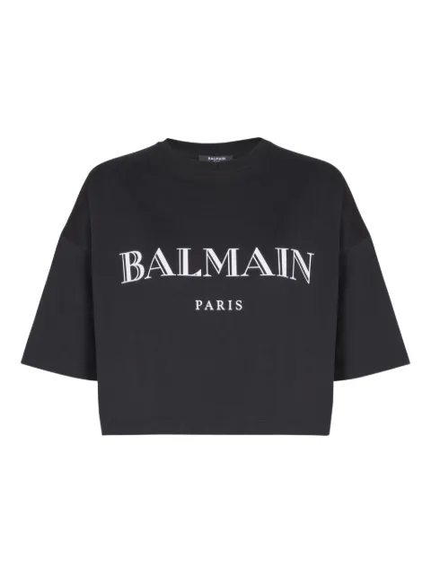 Balmain t-shirt à logo imprimé
