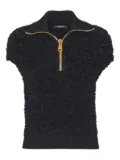 Balmain tweed top - Black