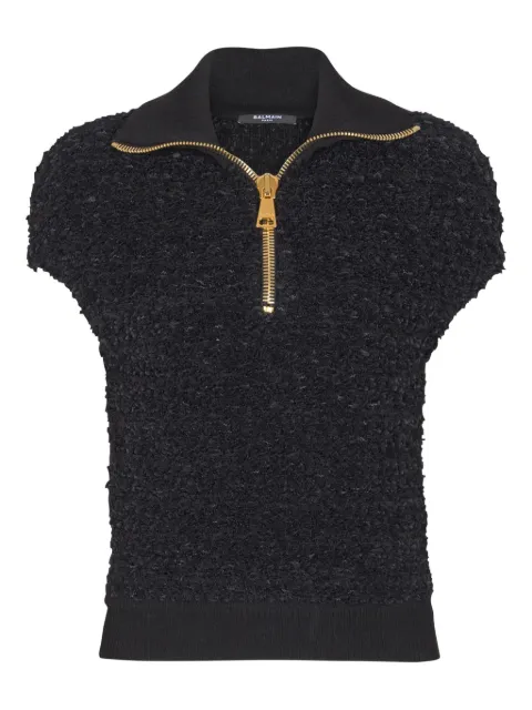 Balmain tweed top