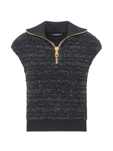 Balmain top de tweed