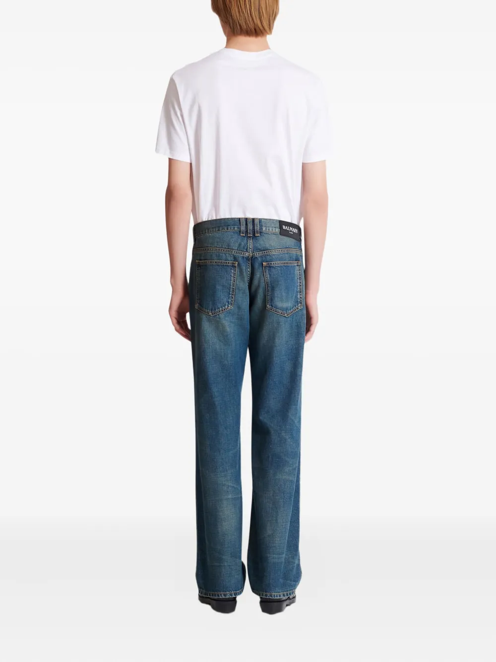 Balmain Straight jeans Blauw
